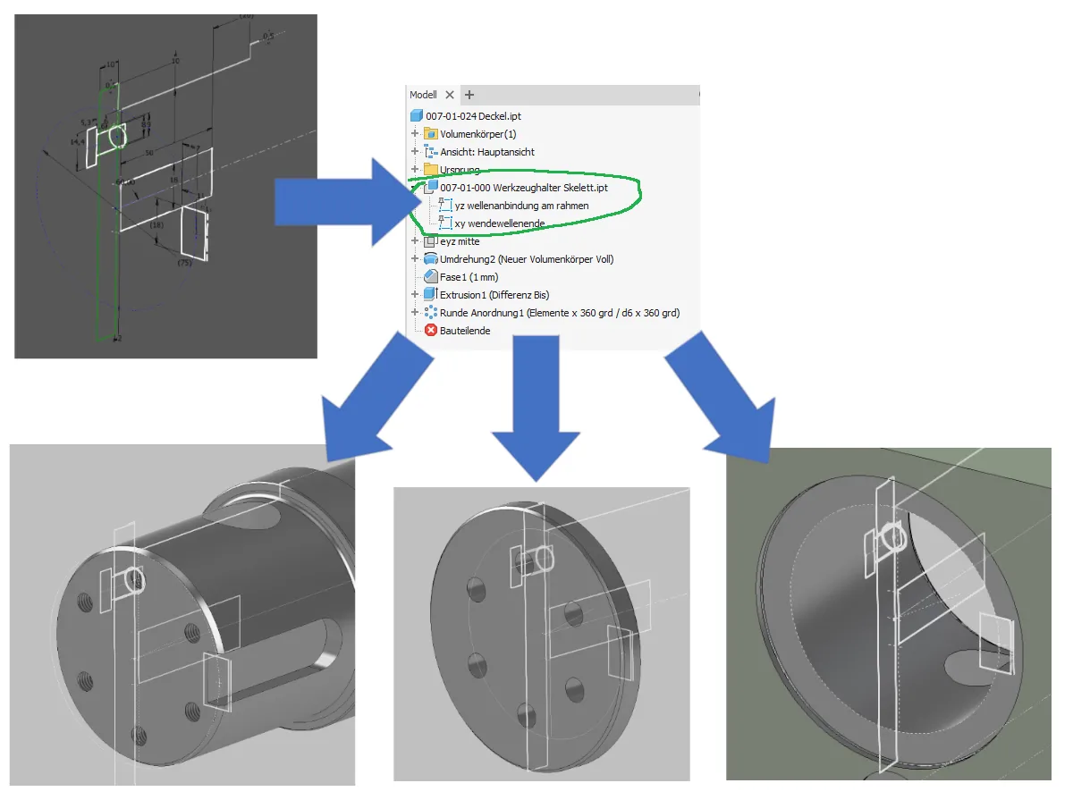 CAD tutorial: Top down modeling | R‑Kon