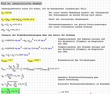 technical calculations